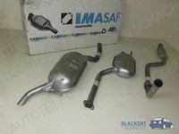 Imasaf Auspuffset Komplett für Mercedes Stufenheck 250 D (W124) O. Kat 1985-1993