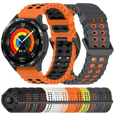 Silikon Loop Armband für Huawei Watch GT5 Pro GT4 GT3 GT2 GT2e 22mm Sport Band