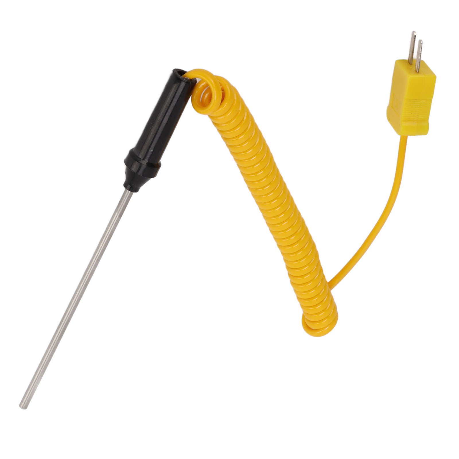 K Type Thermocouple Heat Resistant Steel Thermocouple Sensor With Insulated Hand