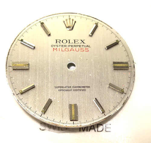 ULTRA RARE VINTAGE ROLEX MILGAUSS 1019 WHITE TRIXXIO DIAL USED...