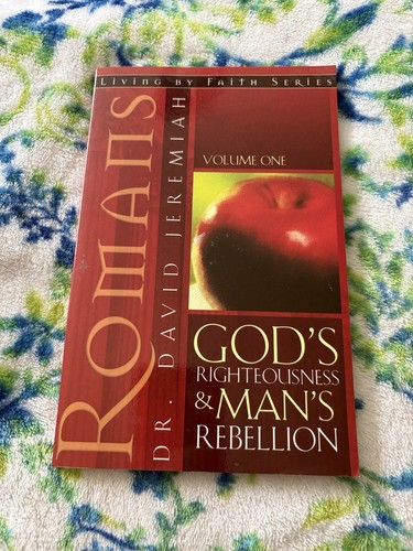Romans DR. DAVID JEREMIAH. volume one GOD’S righteouseness and man's rebellion - Picture 1 of 2