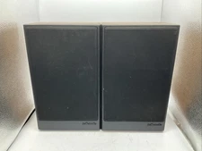 Pair of PolkAudio Model S4 Bookshelf Speakers w/ Grill Cloth Tested Working