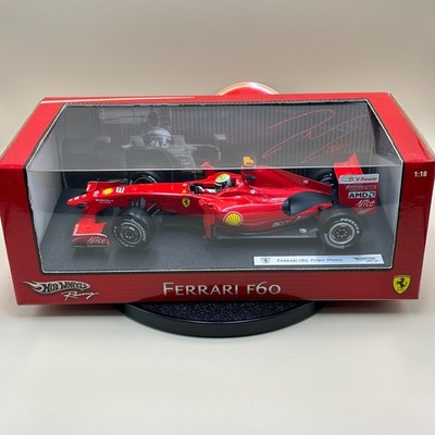 Hot Wheels Racing 1/18 F60 Ferrari Felipe Massa F1 diecast car unopened P9966