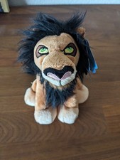 Disney Just Play The Lion King Scar 6" Plush With Tag