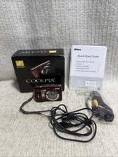 Nikon COOLPIX L20 Digital Camera - 10 MP, 3.6X Optical, Works! With Box