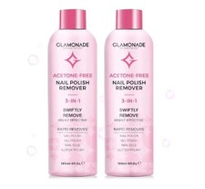 Glamonade Acetone Free Gel Nail Polish Remover Soak-Off 12fl oz