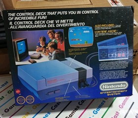 CONSOLE NINTENDO NES CONTROL DECK MATTEL RARO IN SCATOLA PRIMA VERSIONE 