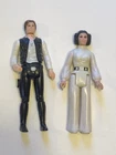 1977 Vintage Star Wars Han Solo Princess Leia Action Figures Lot Original Kenner