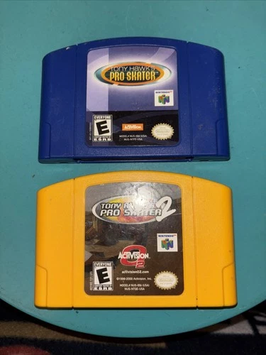 Tony Hawk's Pro Skater & Pro Skater 2 Nintendo 64 Sports Multiplayer Activision