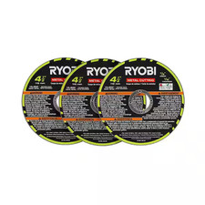 4-1/2 In. Metal Cutting Wheel (3-Piece)