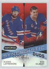 2022 Synergy Synergistic Duos Star-Legend Red Alexis Lafreniere Rod Gilbert fm0