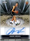 2025-26 Topps Chrome - Autograph Issue Rookies Egor Demin #TAIR-ED Refractor