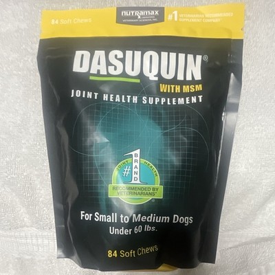 Dasuquin with MSM Hip & Joint Health Soft Chews 84 Ct Adult S/M All Breeds