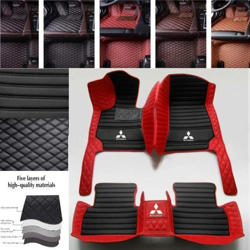 Fit for Mitsubishi Mirage Car Floor Mats Cargo Liners Auto Carpets Custom Mats - Imagen 4 de 38