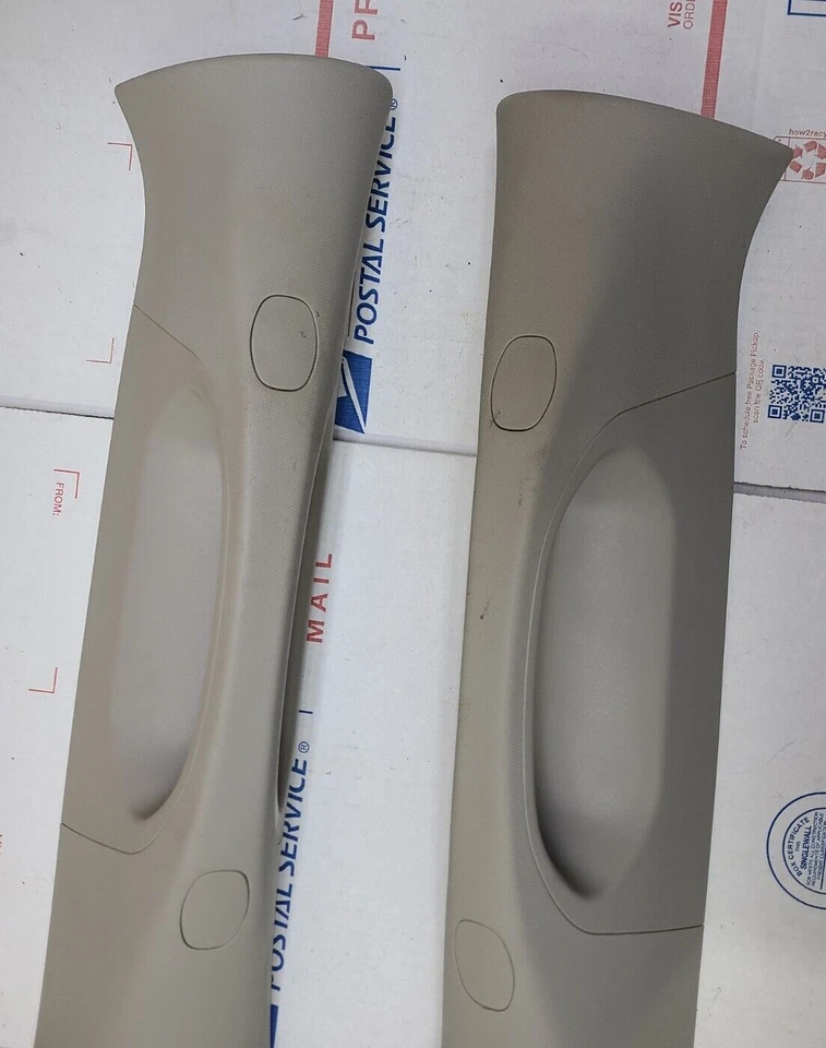 OEM 2009-2018 RAM 1500 A PILAR A-PILAR JUEGO DE MOLDURAS PAR CONDUCTOR PASAJERO DODGE Foto 2 de 4