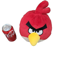 ANGRY BIRDS PLUSH ROVIO STUFFED ANIMAL RED CHARACTER COMMONWEALTH