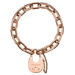 michael kors gold padlock bracelet