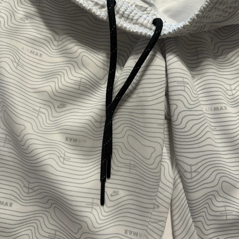 Pantalones Cortos Nike Talla M Air Max Blanco Mapa Topográfico Estampado Completo DO7243 -100 Foto 3 de 4