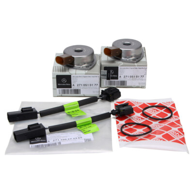 2x ORIGINAL Mercedes-Benz Zentralmagnet Nockenwelle + Öl-Stop  