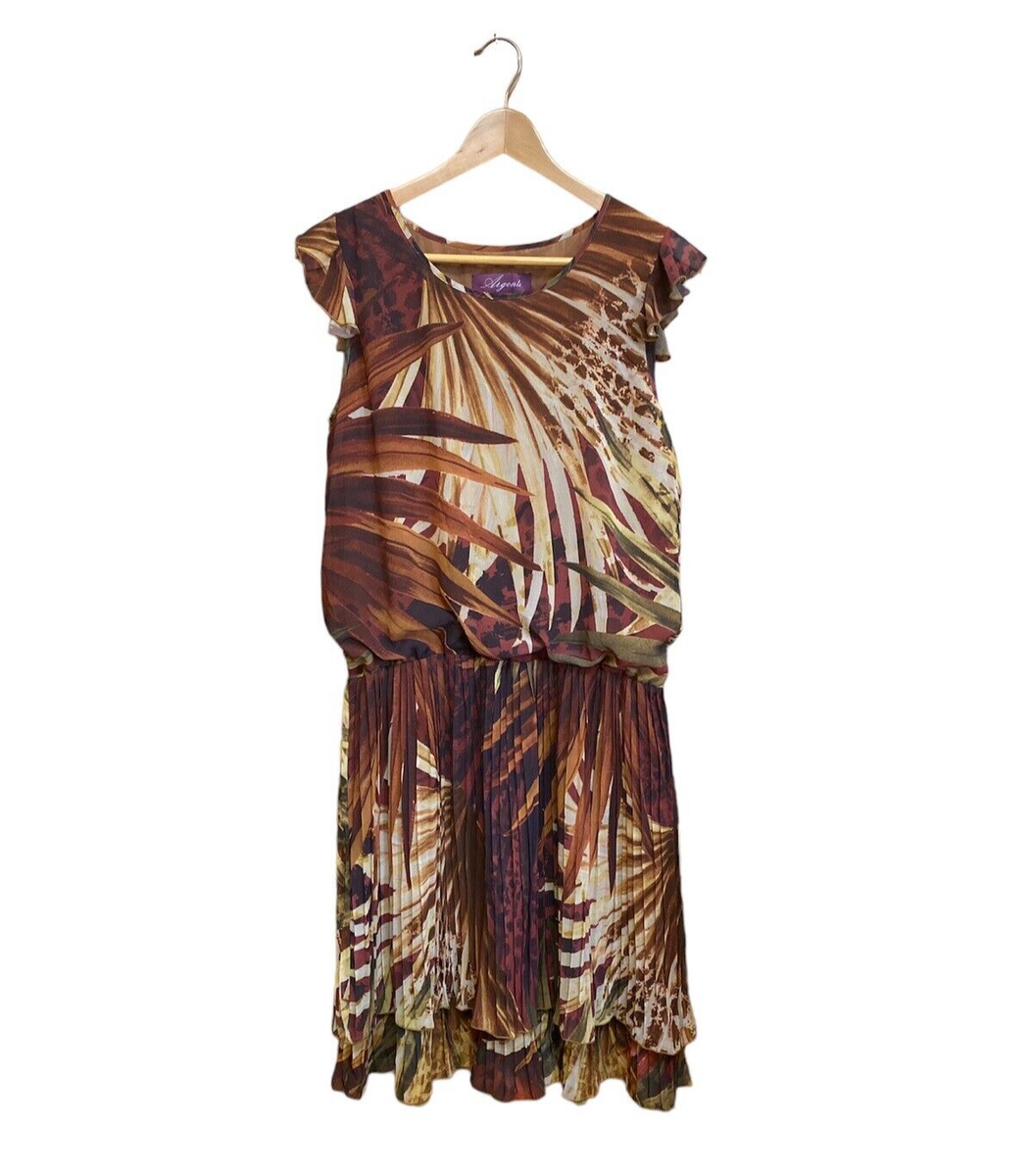 maroon drop waist dress Suri Dropped Waist Mini Dress Brown – Girl In Mind main image 0