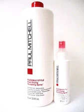PAUL MITCHELL FAST DRYING SCULPTING SPRAY 33.8 OZ PLUS 3.4 Oz SPRAY BOTTLE