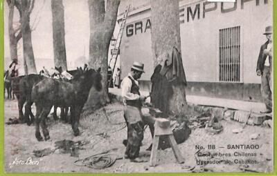 aa5591 - CHILE - Vintage Postcard - Santiago - Ethnic