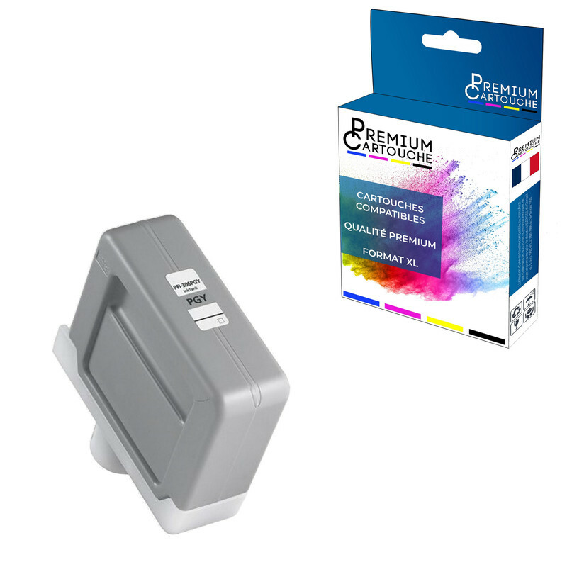 Cartouche CANON PFI-306PGY évite les reflets pour réussir vos tirages monochromes