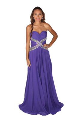 tony bowls purple prom dress New Tony Bowls TBE11412 Purple Sweetheart Prom Pageant Formal Dress