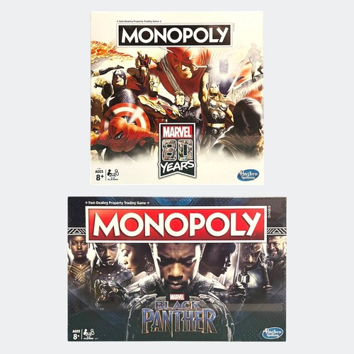 Marvel 80 Years (2018) + Black Panther (2018) Monopoly Board Games - New Sealed - Picture 3 of 24