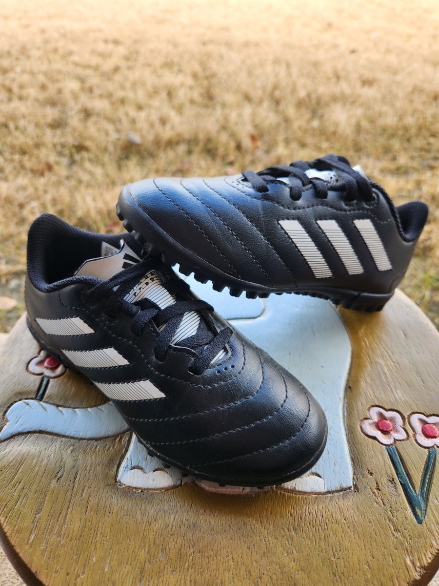 adidas gazelle silver green womens adidas Goletto VII TF J Youth Turf Soccer Shoes (Black/White) main image 0