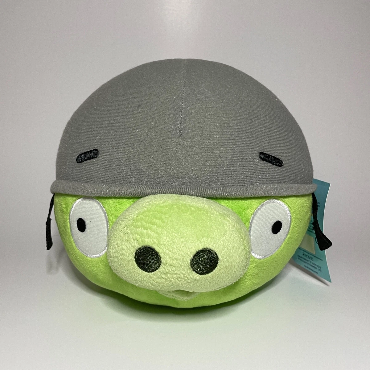 SAMPLE Angry Birds Go Corporal Helmet Pig Plush 2014 8
