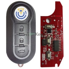 Klucz radiowy kompatybilny z Fiat - FIR104E