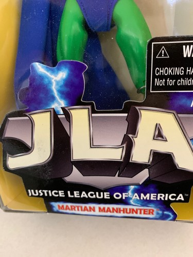 1999 DC Justice League of America Martian Manhunter Deluxe Action Figure Hasbro - Picture 4 of 6