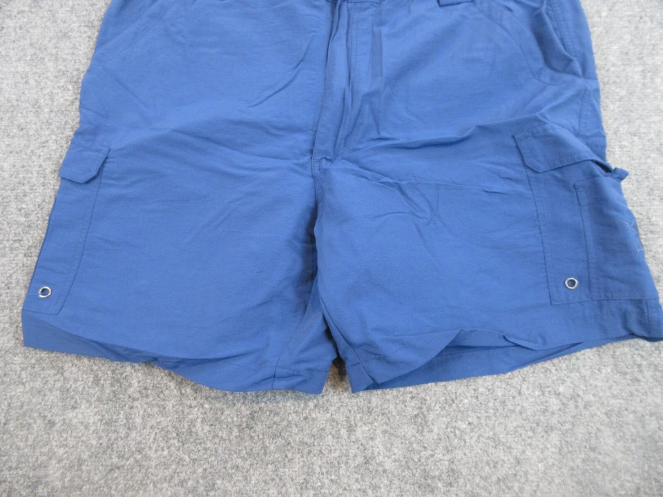 Pantalones Cortos Reel Legends Para Hombre Extra Grandes Azul Carga Exterior Ligeros Peces 36X19 Foto 3 de 4