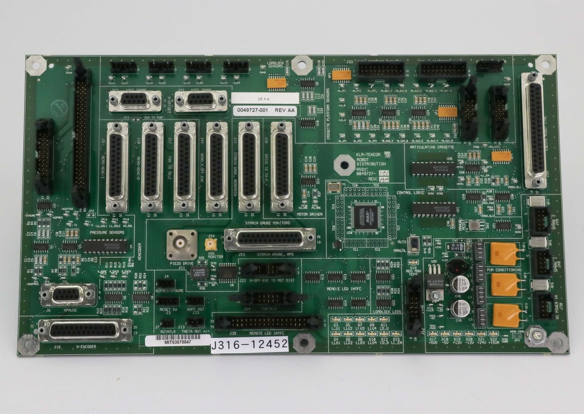12452 KLA-TENCOR PCB, ROBOT DISTRIBUTION ASSY 0049727-001 | eBay 12452 KLA-TENCOR PCB, ROBOT DISTRIBUTION ASSY 0049727-001 | eBay