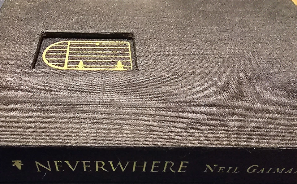 Neverwhere Предпочтительный Текст Автора Нил Гейман Подписанный Пронумерованный - Изображение 2 из 4