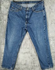 Polo Ralph Lauren Jeans 38x30 Relaxed Blue Med Wash Denim Vintage 90s