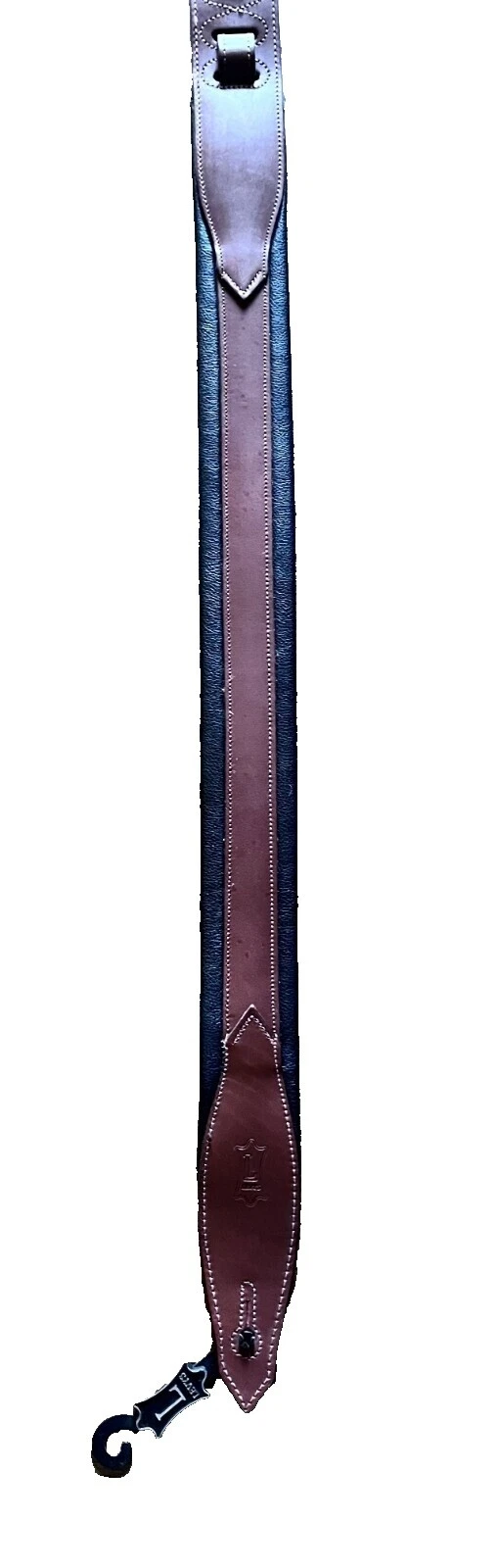 Levy's Leather Black Guitar straps