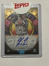KOREY LEE GOLD /50 2019 Bowman Chrome Auto Class Of 2019 ON CARD Factory Sealed