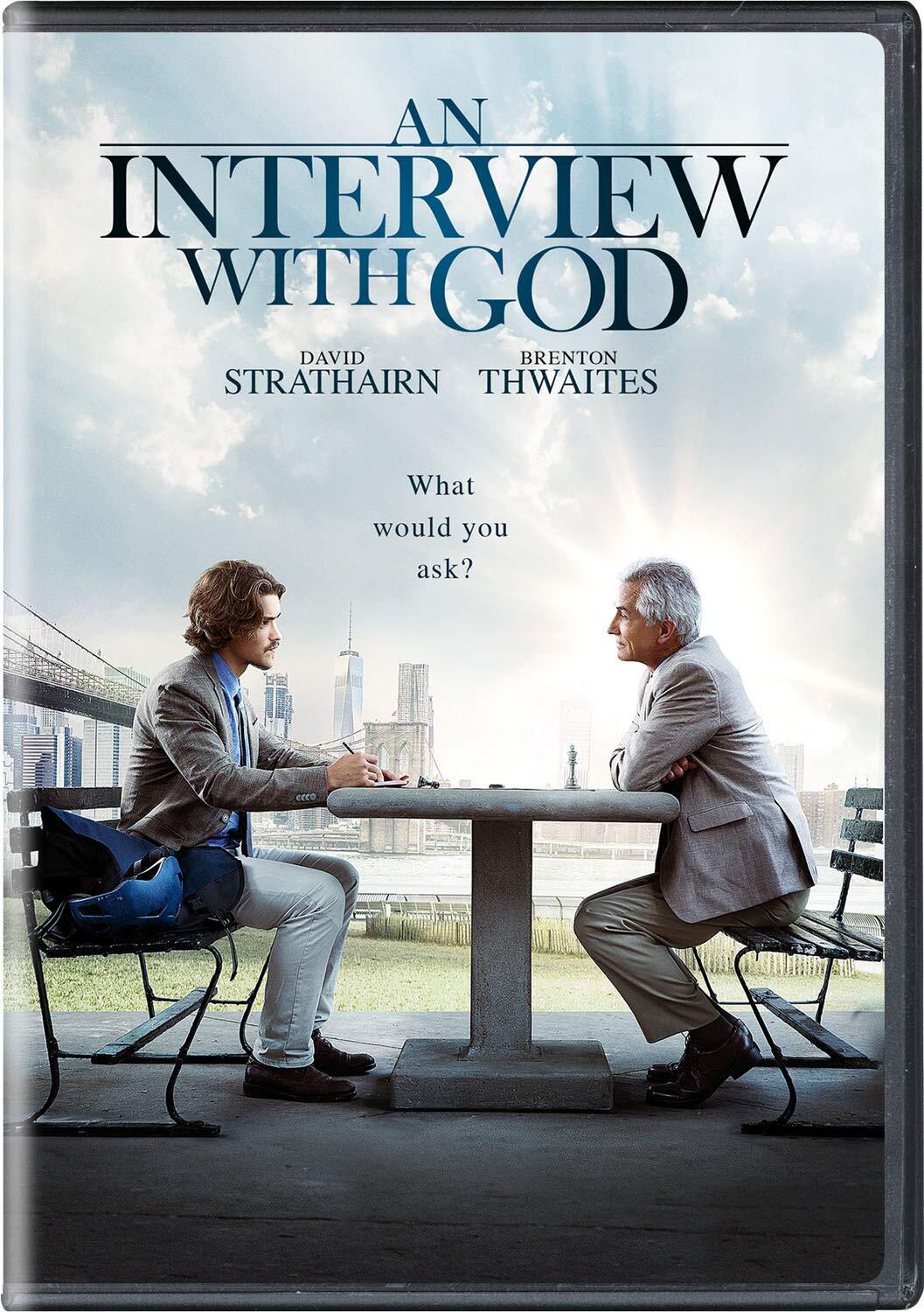 DVD Nuovo Un'Intervista Con Dio DVD David Strathairn Brenton Thwaites 9z