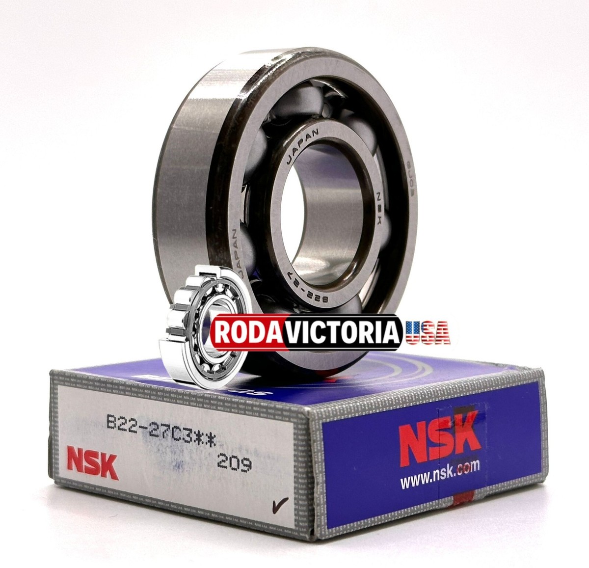 NSK JAPAN B22-27 C3 BALL BEARING 6304/2YD 24155-63J01 BB1 NSK JAPAN B22-27 C3 BALL BEARING 6304/2YD 24155-63J01 BB1