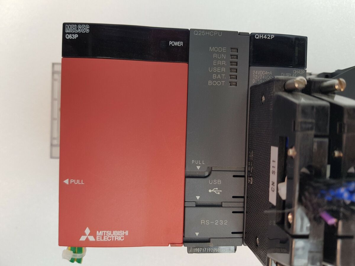 MITSUBISHI PLC MELSEC Q63P, Q25HCPU, QH42P, QJ71C24N-R2 MITSUBISHI PLC MELSEC Q63P, Q25HCPU, QH42P, QJ71C24N-R2
