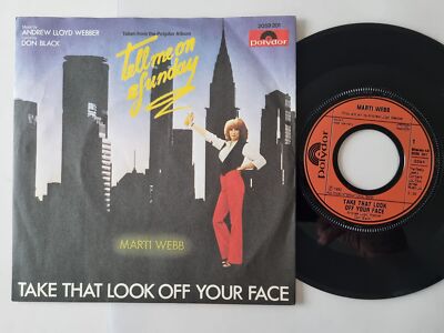 Marti Webb - Take That Look Off Your Face 7'' Vinyl Germany