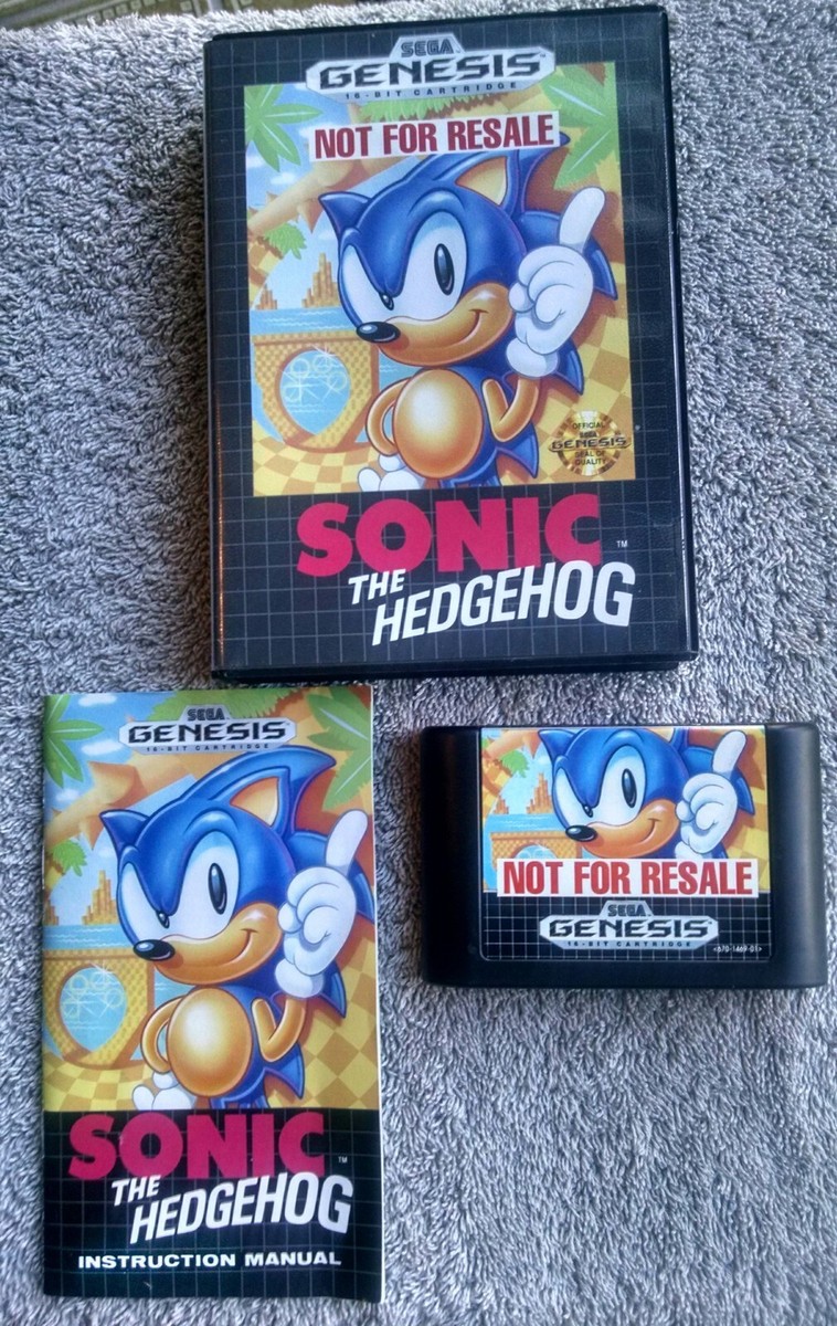 sonic the hedgehog sega genesis game | eBay