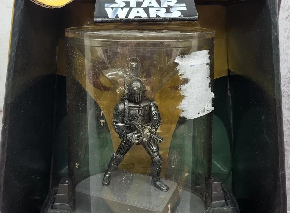 Star Wars Titanium Series Die Cast: Boba Fett Micro Machines Galoob Hasbro - Image 2 of 4