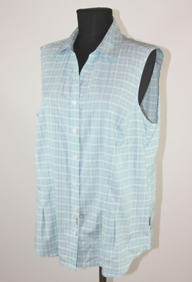 Jack Wolfskin womens sleeveless outdoor active wear shirt Size UK 18/20 / EU XL