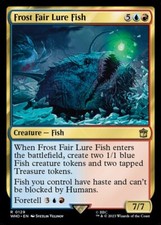 MTG Magic the Gathering Frost Fair Lure Fish (129/1208) Doctor Who LP