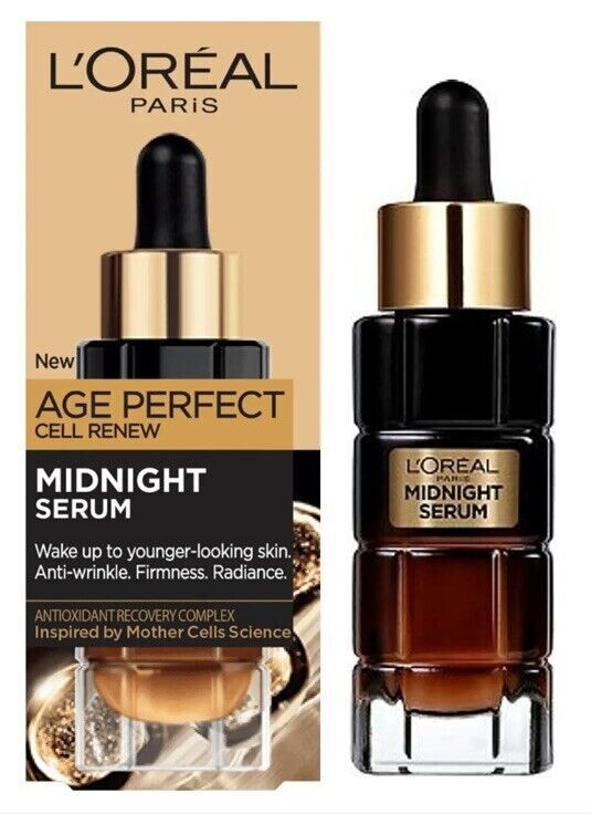 L'Oreal Paris Age Perfect Cell Renew Midnight Serum 30ml, New