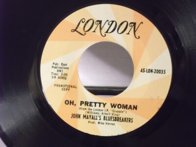 John Mayall's Bluesbreakers,London 20035,''Oh,Pretty Woman''US,7''45,PROMO,1968,M