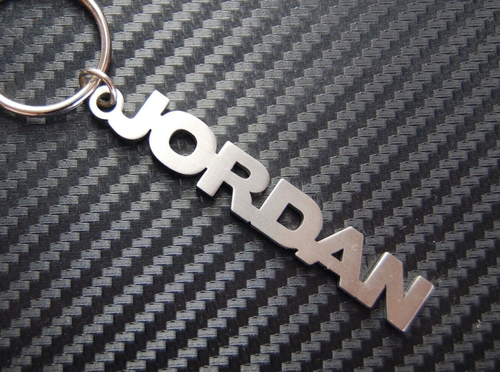 JORDAN Keyring Keychain Key Fob Stainless Steel Name Gift - Bild 1 von 2